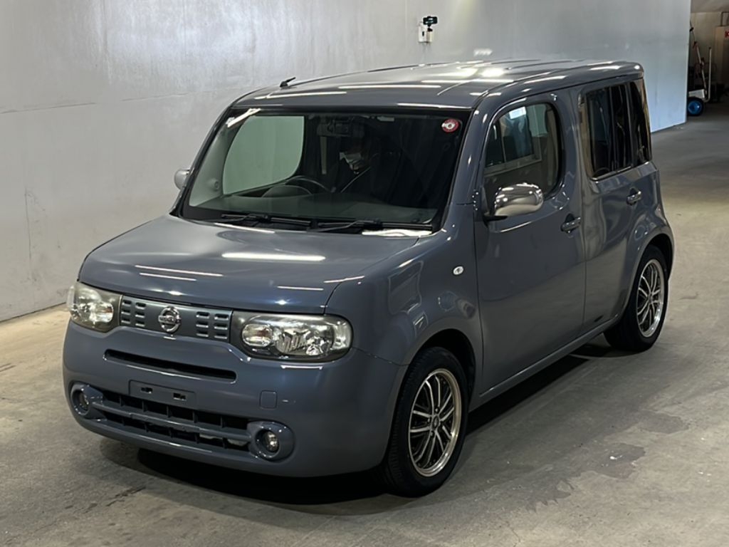 NISSAN CUBE 15X INDIGO + PLASMA 2012 года с аукциона KCAA Fukuoka - лот  №2126 | Токидоки