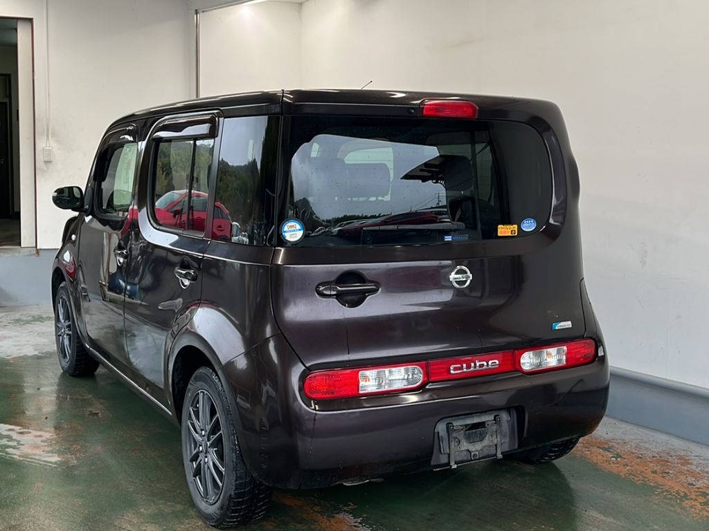 NISSAN CUBE 15X INDIGO + PLASMA 2012 года с аукциона KCAA Kyoto - лот №5008  | Токидоки