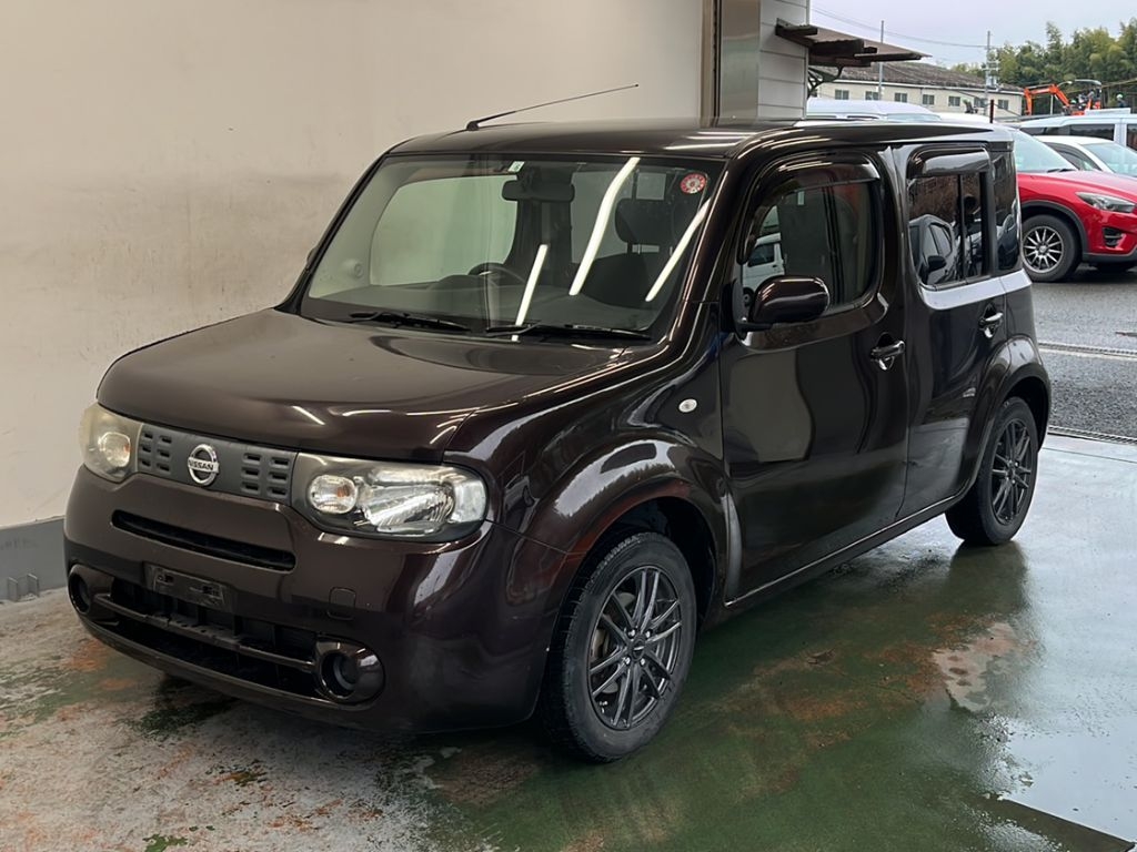 NISSAN CUBE 15X INDIGO + PLASMA 2012 года с аукциона KCAA Kyoto - лот №5008  | Токидоки