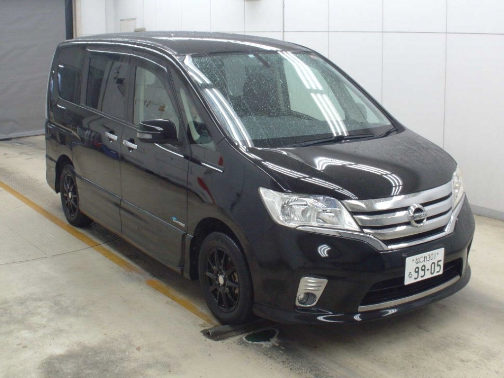 NISSAN SERENA HIGHWAY STAR G S HYBRID 2013 года с аукциона NAA Osaka - лот  №7008 | Токидоки